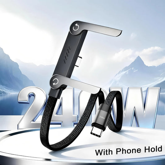 Invisible Holder Charger Cable (240W)